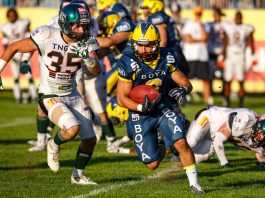 American Football gibt es auch in Kiel