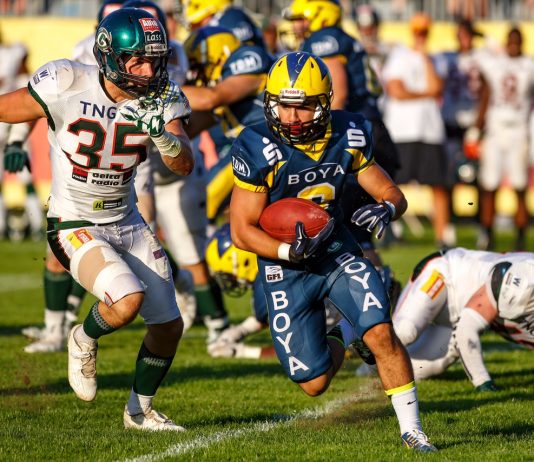 American Football gibt es auch in Kiel