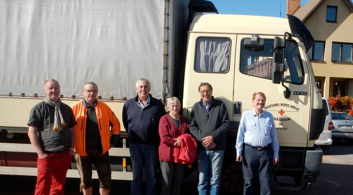 Förde Sparkasse unterstützt DRK-Hilfstransport
