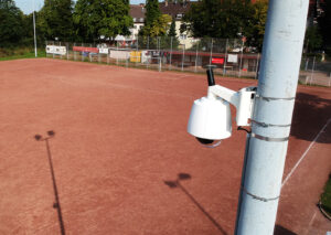 soccerwatch Kamerasystem auf Fußballplatz