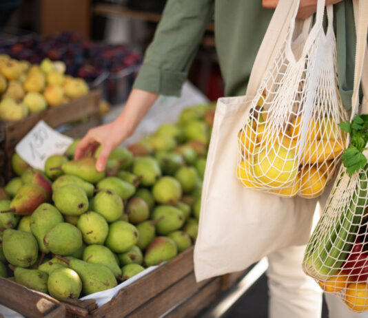 Nachhaltigkeit – Tipps für den Alltag Nachhaltig einkaufen mit Obst- und Gemüsenetzen
