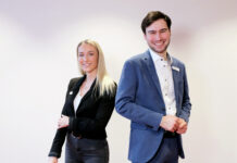 Ausbildung… und dann? – Zwei Jungangestellte der Förde Sparkasse im Interview Jungangestellte der Förde Sparkasse: Kristina Krause und Özgürcan Bas