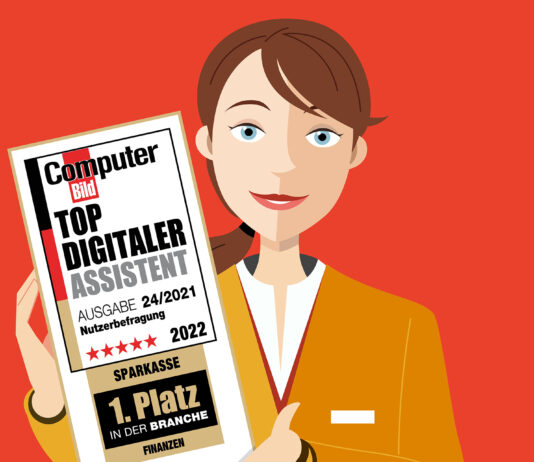 Linda, unsere digitale Assistentin wurde ausgezeichnet. Linda
