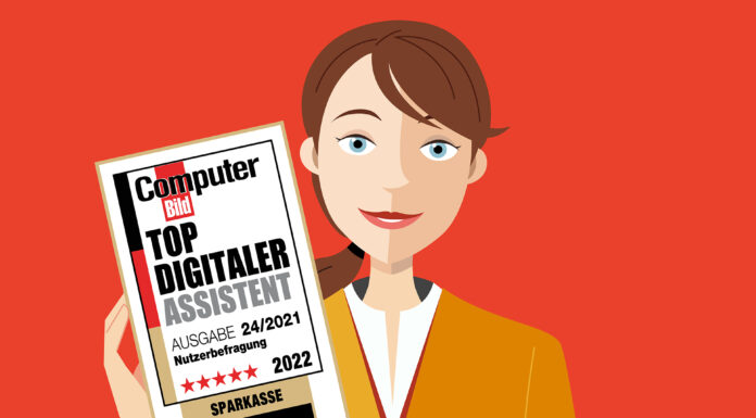 Linda, unsere digitale Assistentin wurde ausgezeichnet. Linda