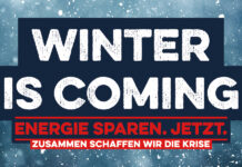 Energie sparen. Jetzt. – Zusammen schaffen wir die Krise