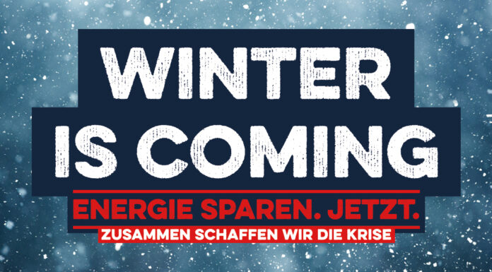 Energie sparen. Jetzt. – Zusammen schaffen wir die Krise