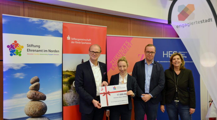 Stiftung für das Ehrenamt im Norden gegründet