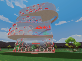 Dekaverse – die DekaBank ist im Metaverse Bild des Dekaturms im Dekaverse