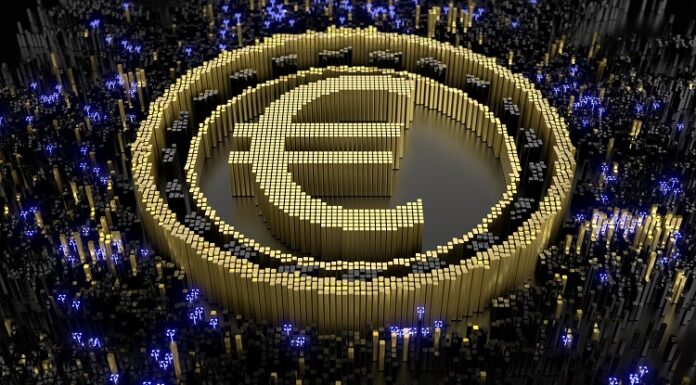 Was es mit dem digitalen Euro auf sich hat digitalisiertes Euro Symbol
