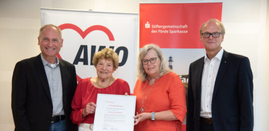 Die 100. Stiftung in der Stiftergemeinschaft der Förde Sparkasse