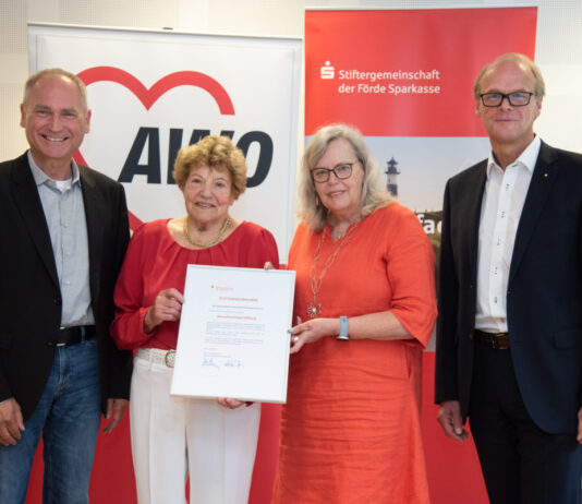 Die 100. Stiftung in der Stiftergemeinschaft der Förde Sparkasse