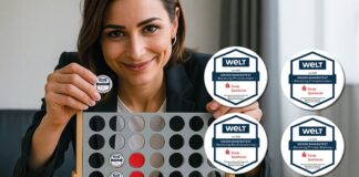 WELT-Bankentest: Die beste Bankberatung in Kiel Frau spielt 4 gewinnt