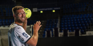 Zebra-Talk: Als Fan ganz nah dran THW Spieler Harald Reinkind in der Wunderino Arena